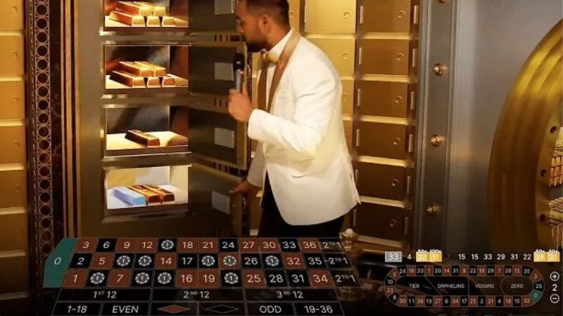 roulette ham vang livestream