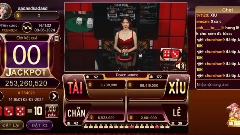 Siêu tài xỉu trực tiếp cá cược chân thật, minh bạch